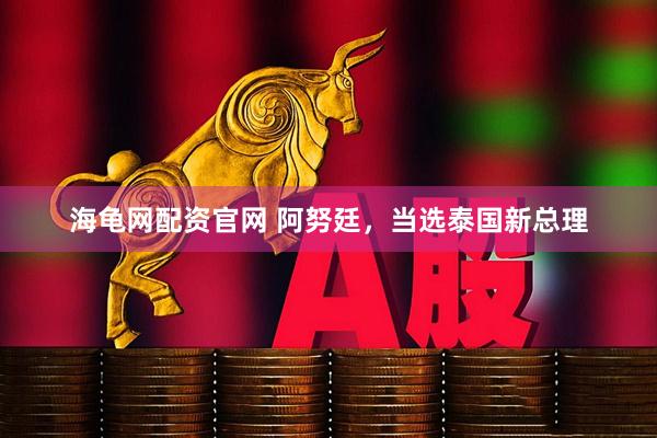 海龟网配资官网 阿努廷，当选泰国新总理